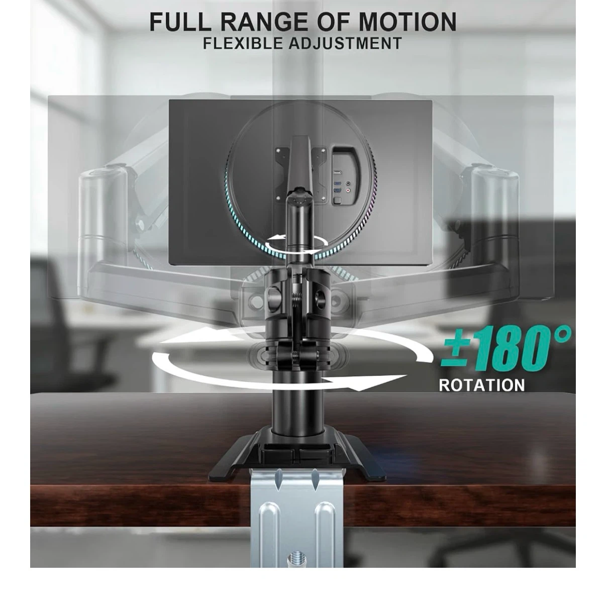 Single Monitor Desk Mount Stand - photo 3