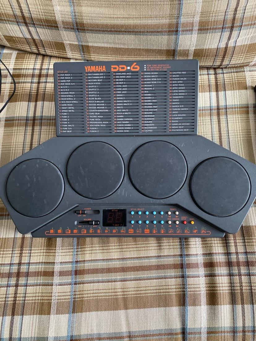 Yamaha DD-6 Vintage Digital Electronic Drum Set