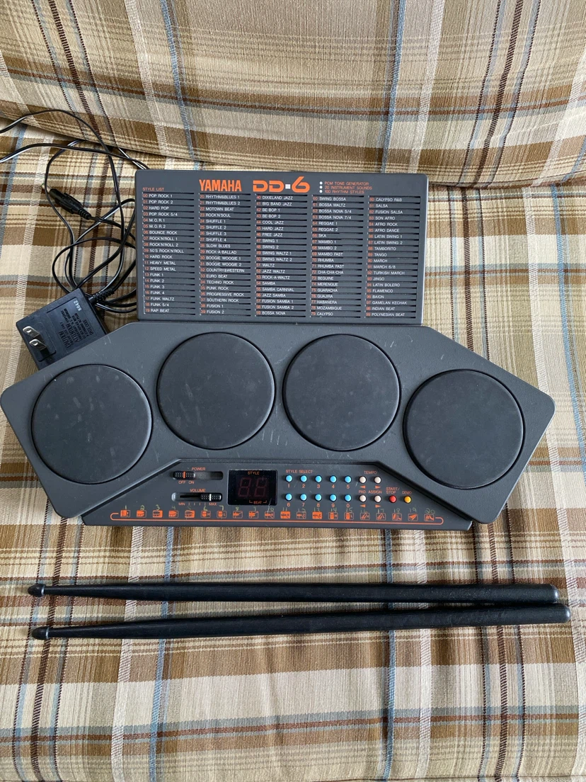 Yamaha DD-6 Vintage Digital Electronic Drum Set - photo 2