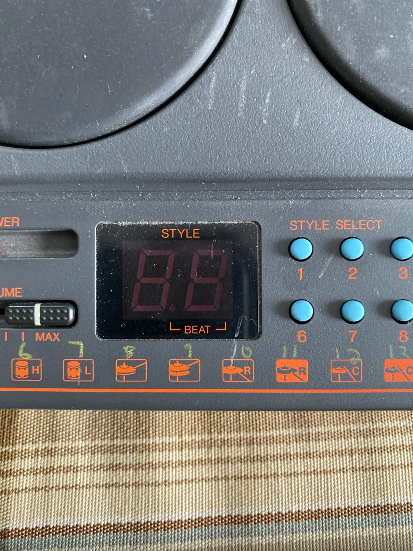 Yamaha DD-6 Vintage Digital Electronic Drum Set - photo 5