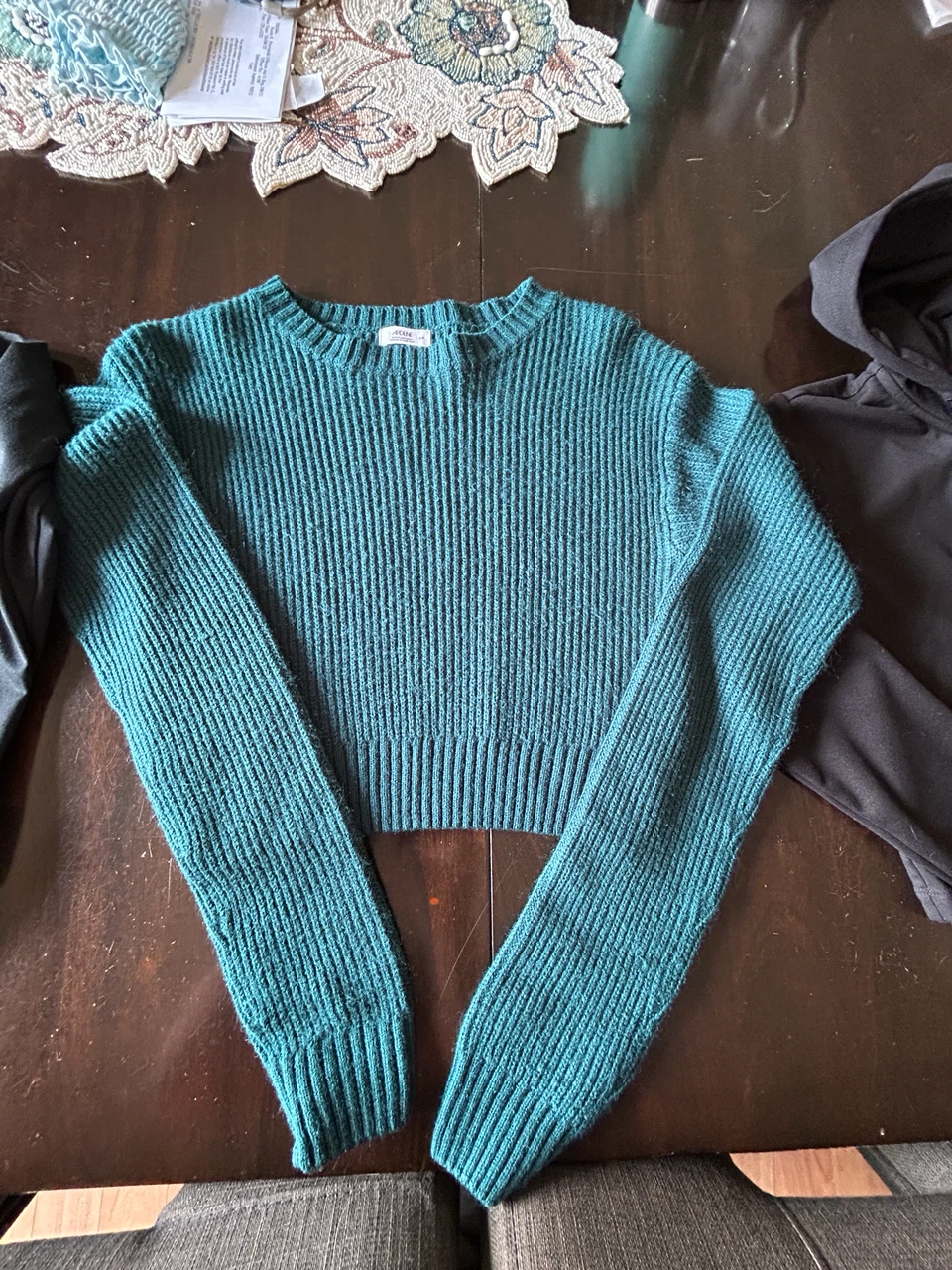 Green and black sweater Ardene size small. Other size 14 Sweater - photo 2