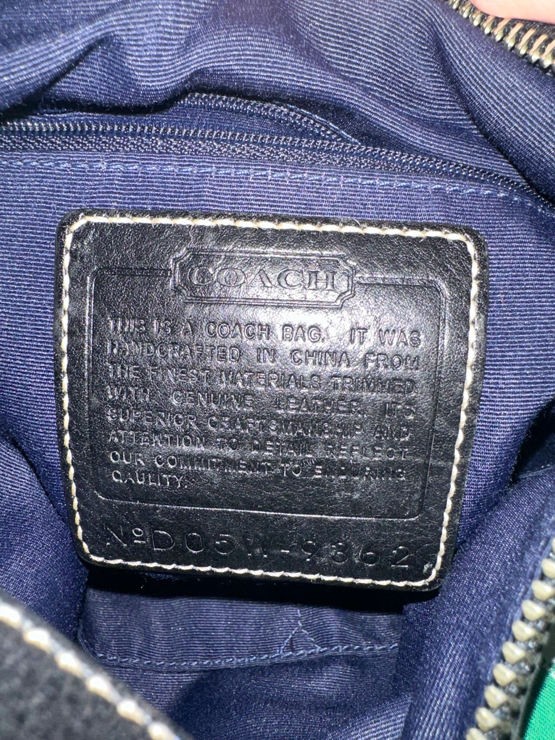 Coach Black Monogram Shoulder Bag - photo 2
