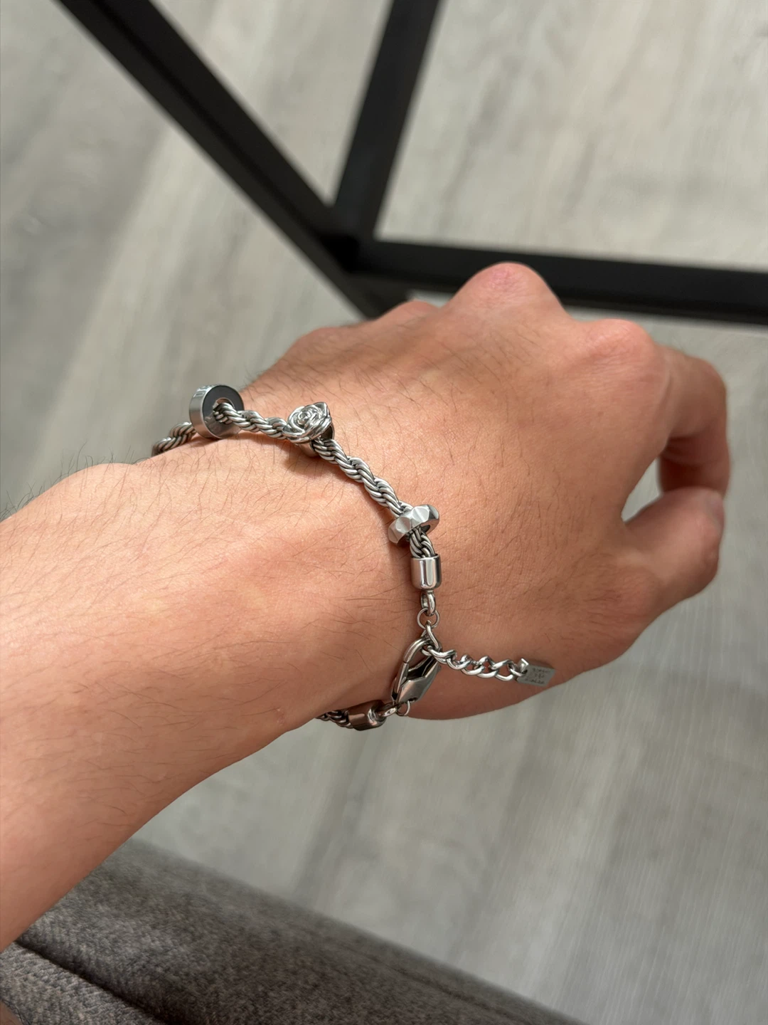 Diesel Stainless Steel Charm Bracelet - photo 3