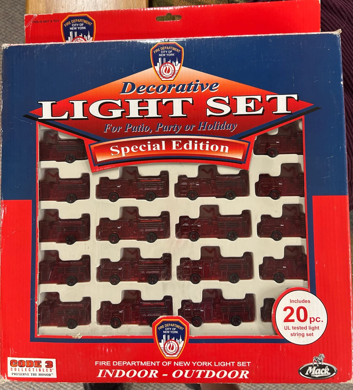 Fire Department Decorative Light Set Special Edition