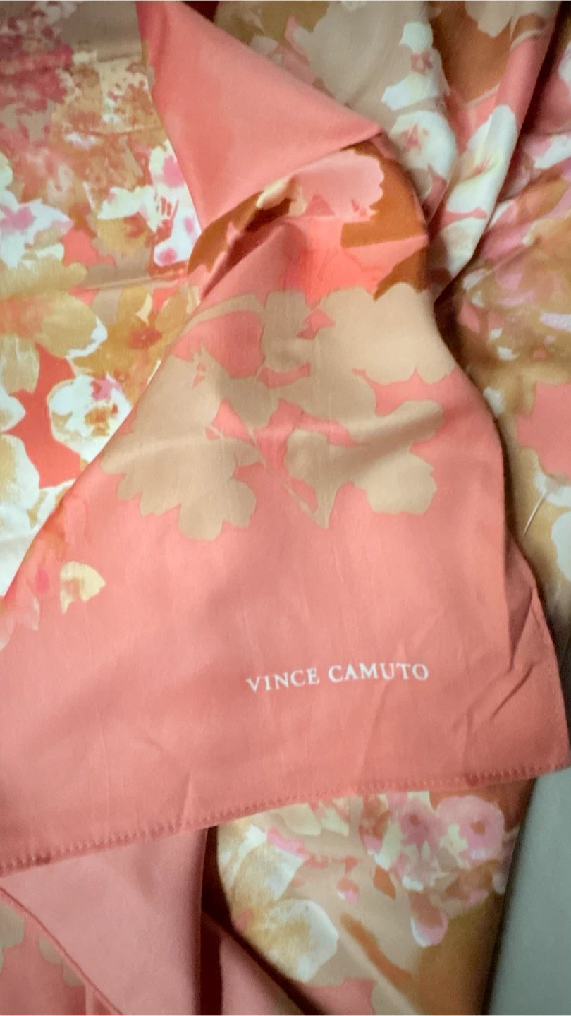 Vince Camuto Floral Print Silk Scarf - photo 2