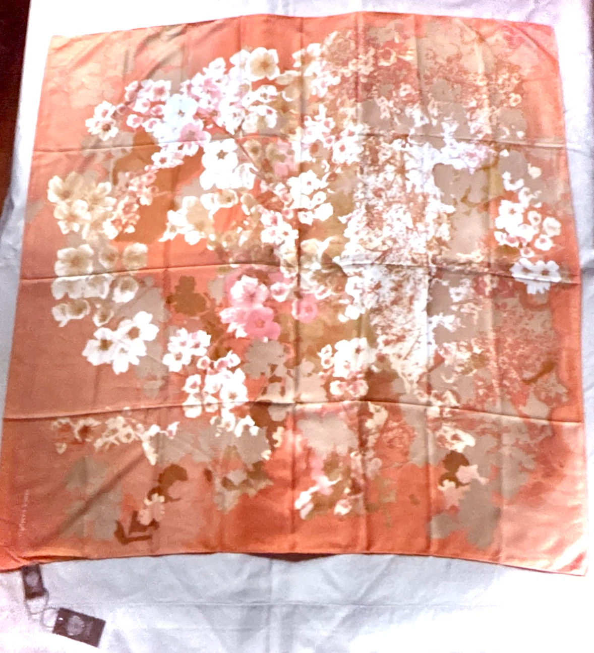 Vince Camuto Floral Print Silk Scarf - photo 5