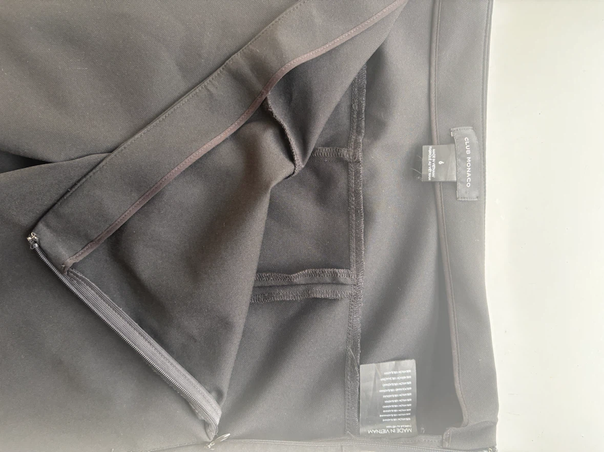 Club Monaco Black Pants Size 6 - photo 3