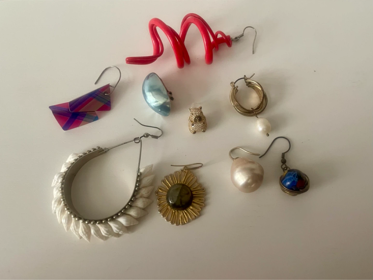 Free – Assorted Single Statement Earrings