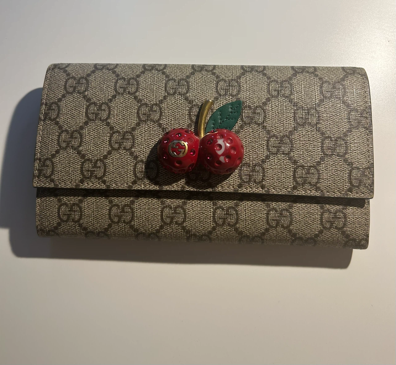 Gucci Cherry Wallet