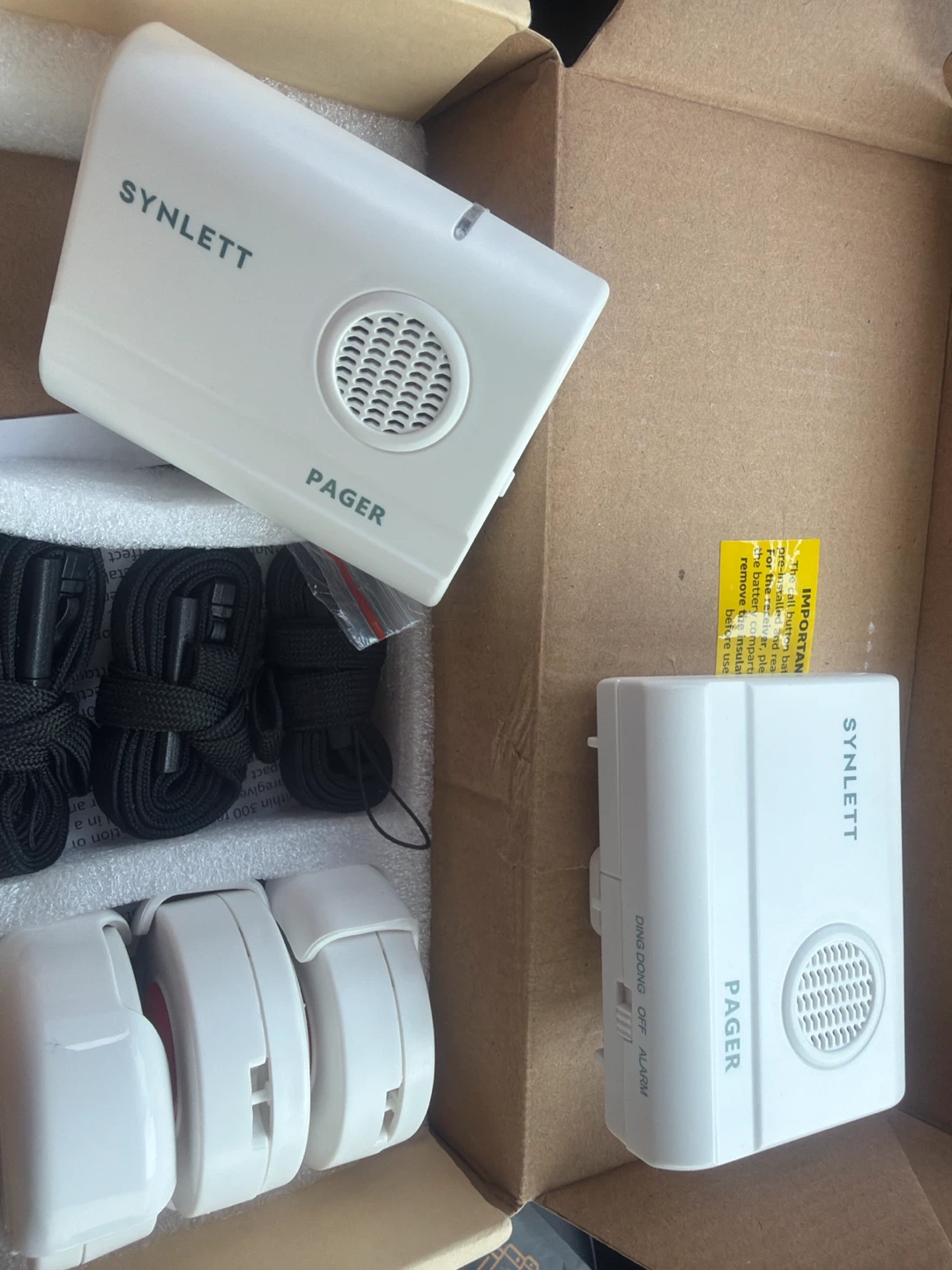 SYNLETT Simple Alert Call Button & Portable Pager - photo 2