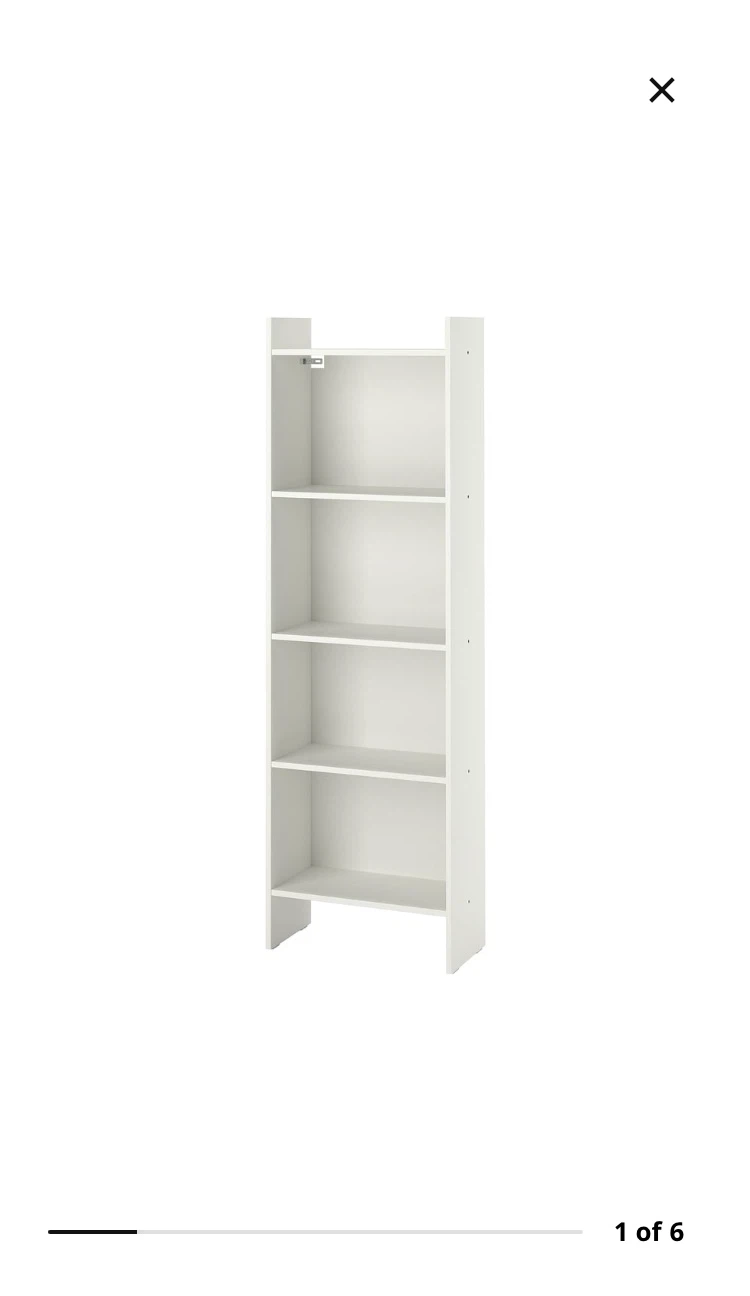 IKEA BAGGEBO Bookcase - 50x25x160cm - photo 5