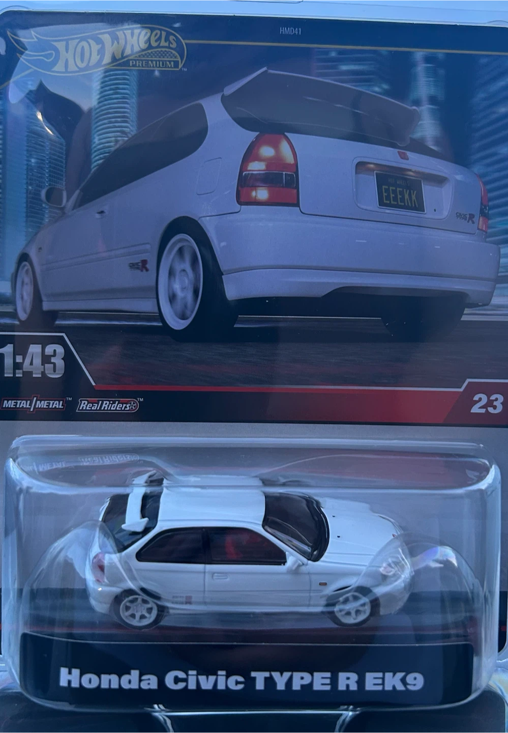 Hot Wheels Premium Honda Civic Type R EK9 1:43 Scale