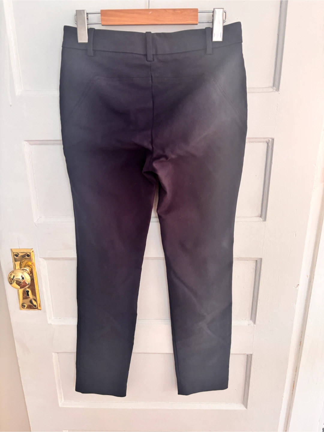 Zara Woman Navy Blue Zip Detail Pants - photo 2