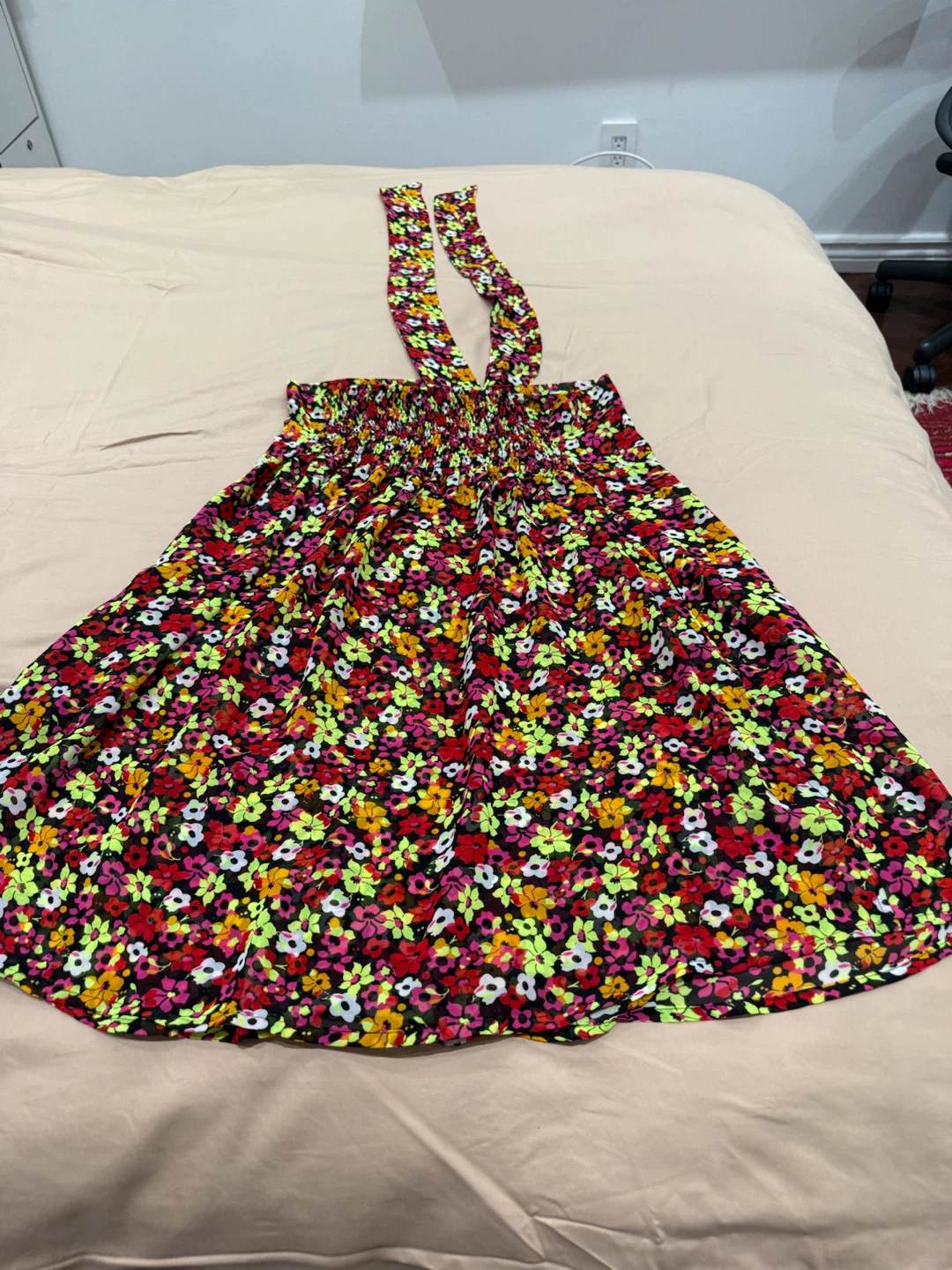 La Vie en Rose Aqua Floral Dress - photo 2