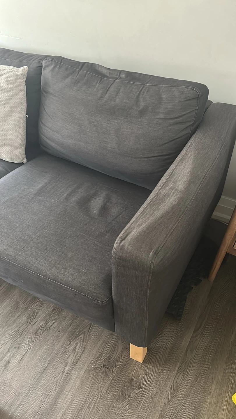 Dark Grey Sectional Sofa - photo 4