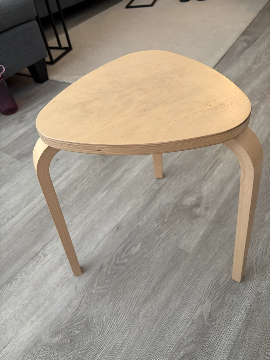 Wooden Side Table Stool