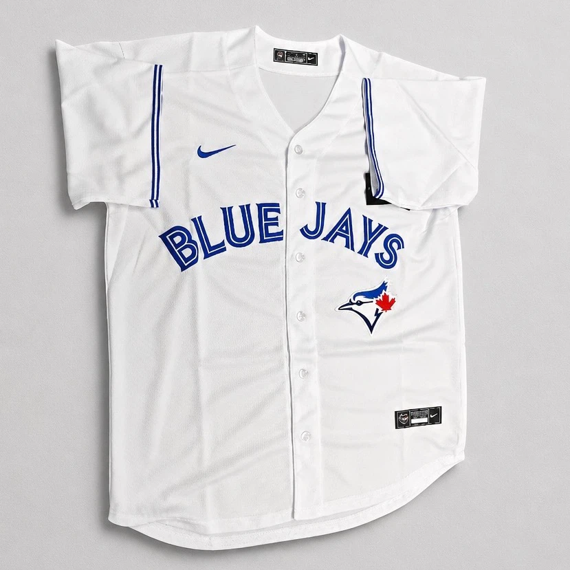 Blue Jays Jersey White Sizes Medium and Large New