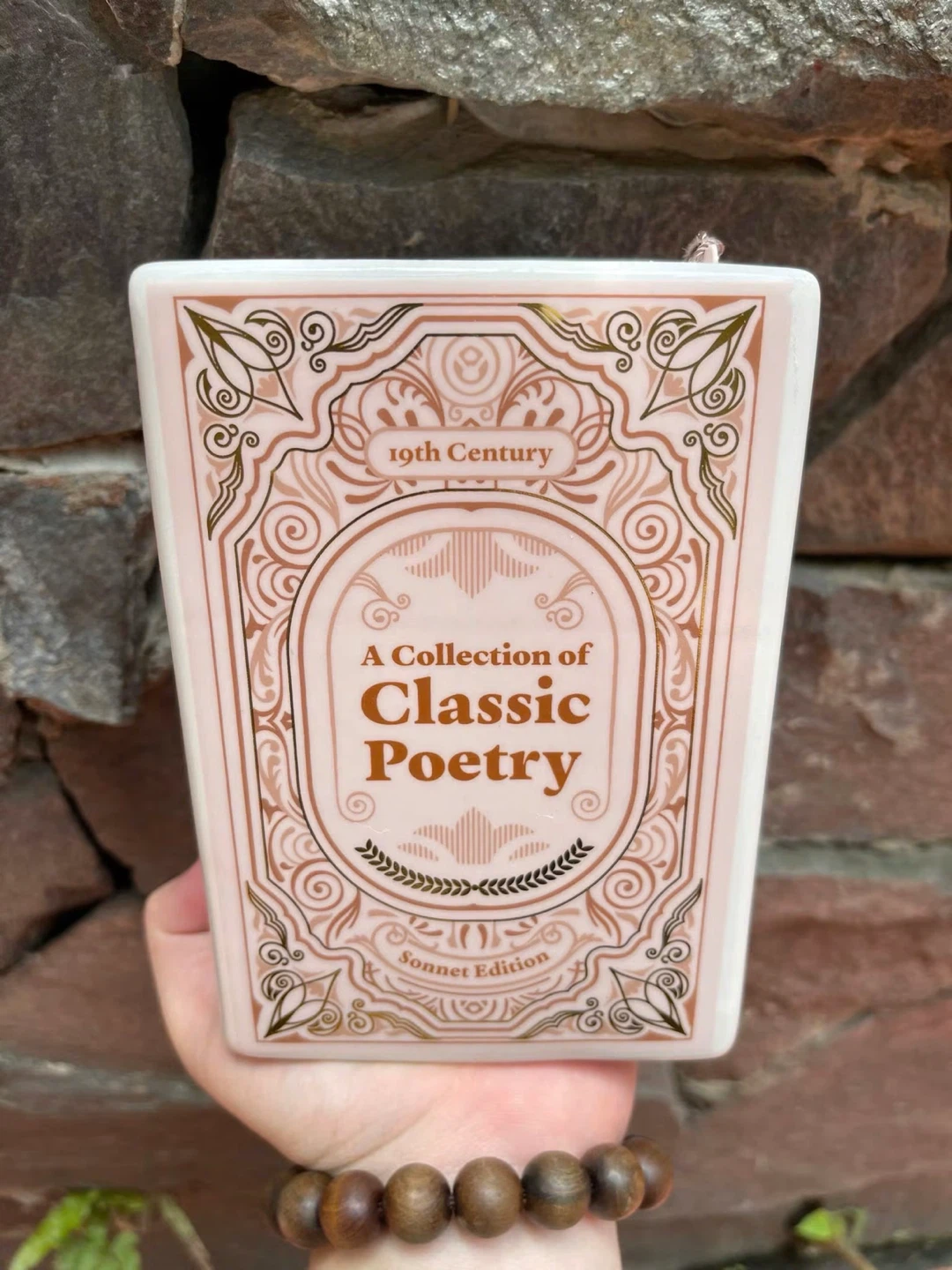 A Collection of Classic Poetry Scented Candle