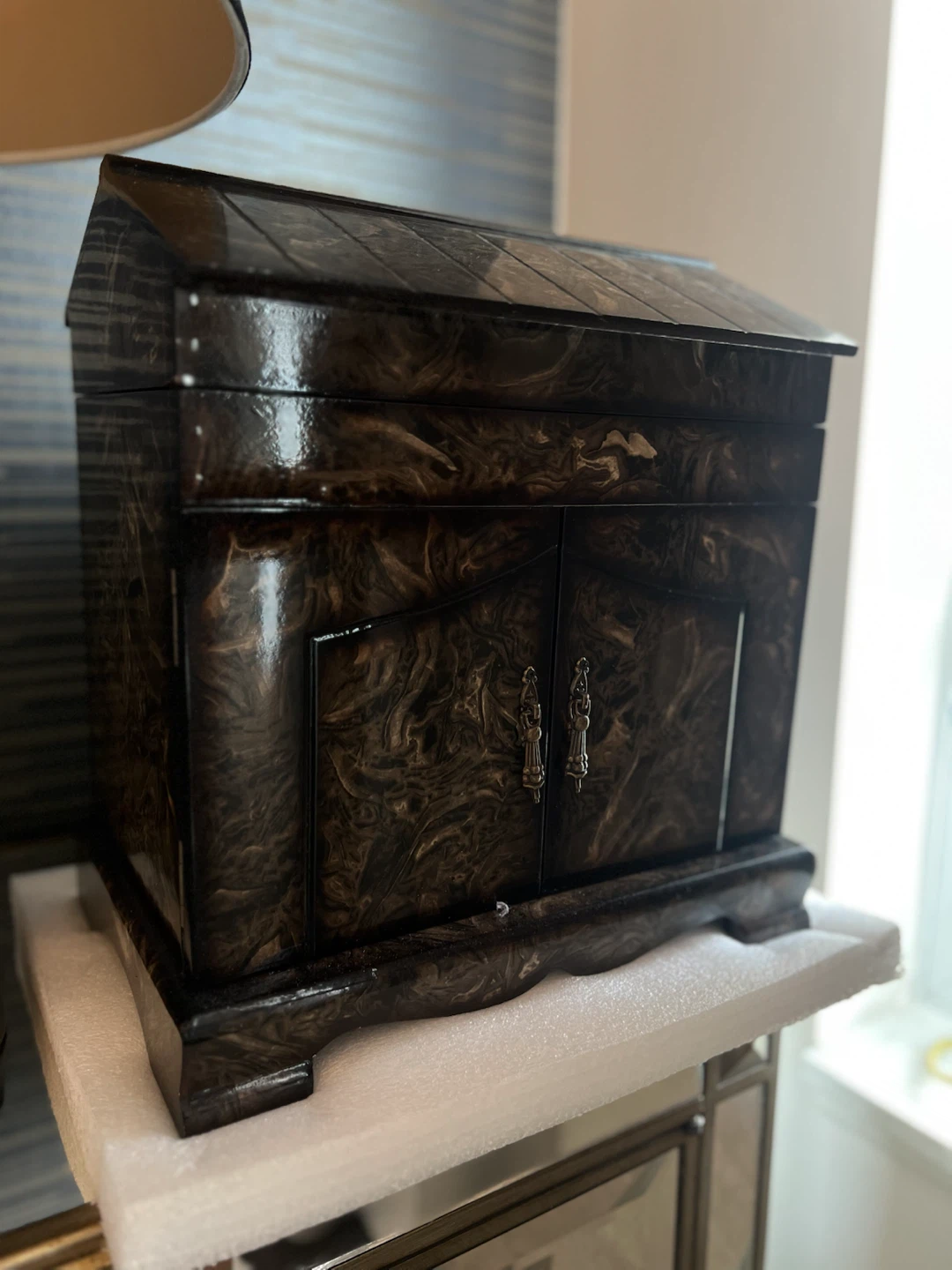Vintage Jewelry Box with Drawers - photo 2