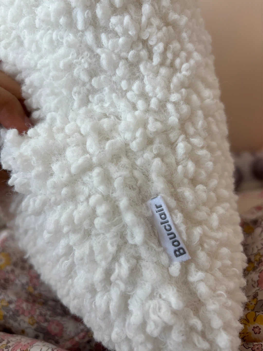 Bouclair White bunny Plush Pillow(Cushion) Set - photo 2