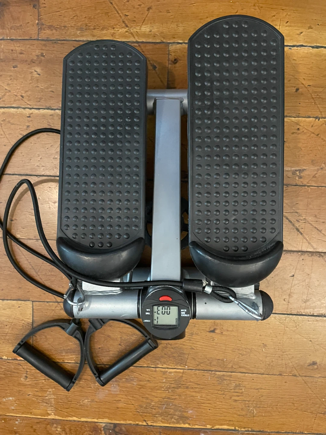 Mini Stepper with Resistance Bands