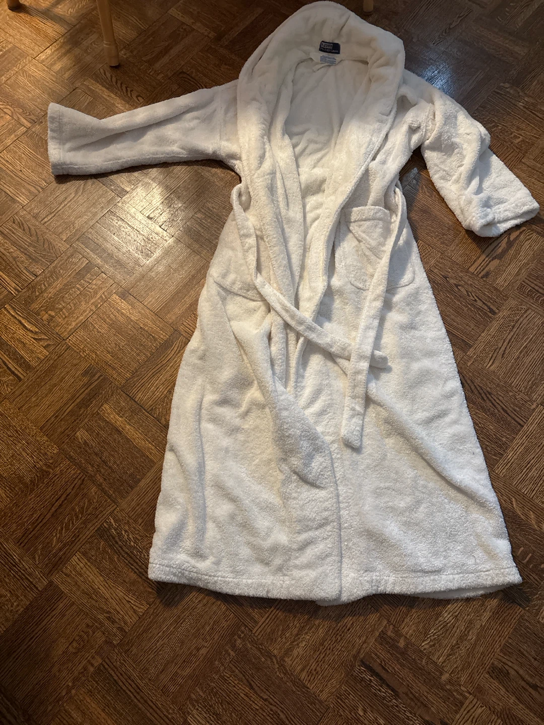 Polo Ralph Lauren White Bathrobe - photo 2