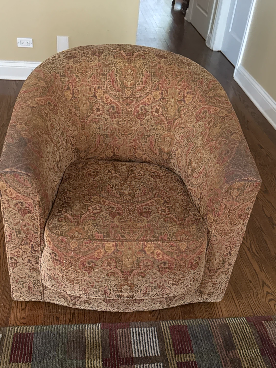 Vintage Swivel Armchair