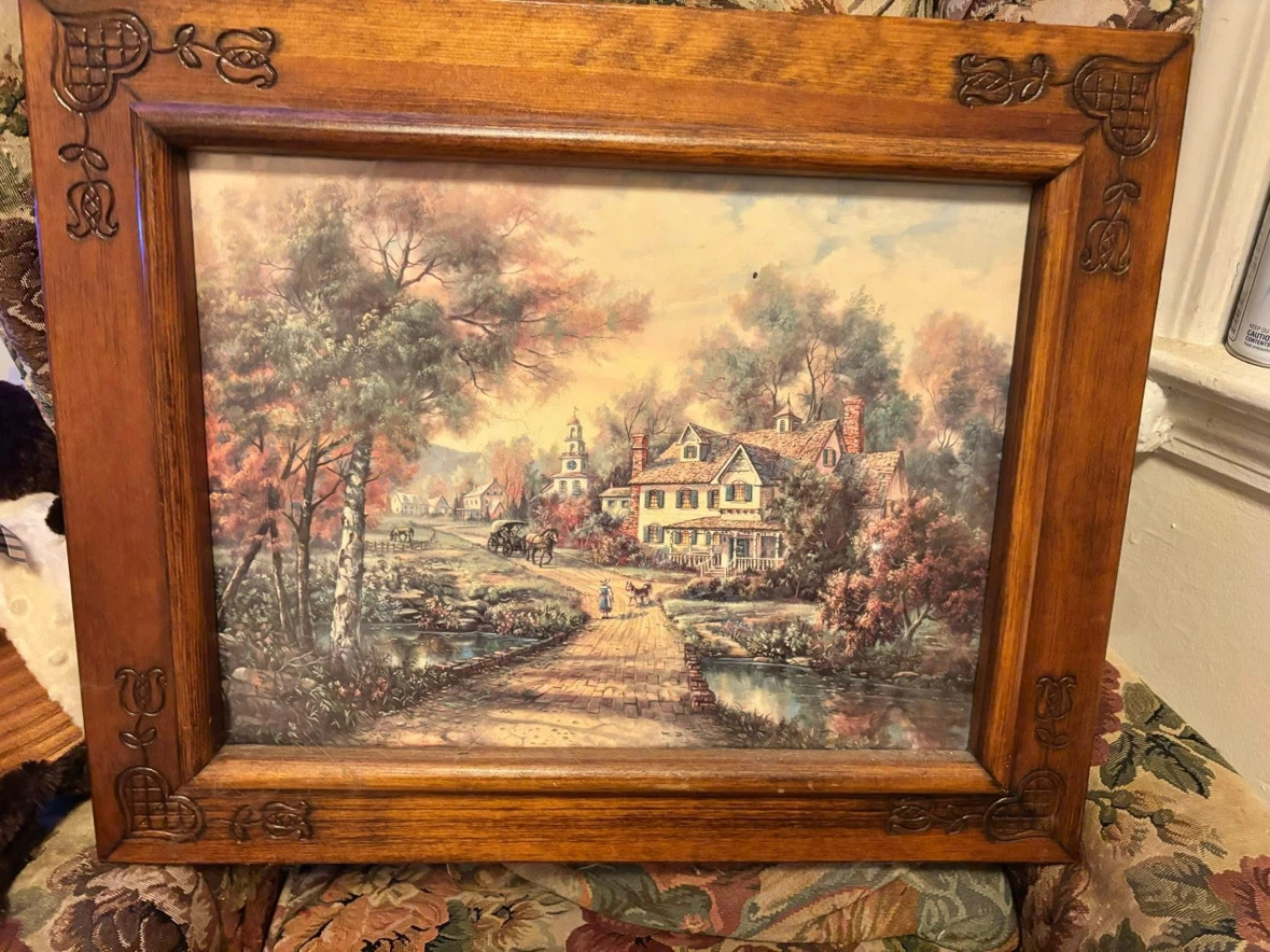 Framed Landscape Print