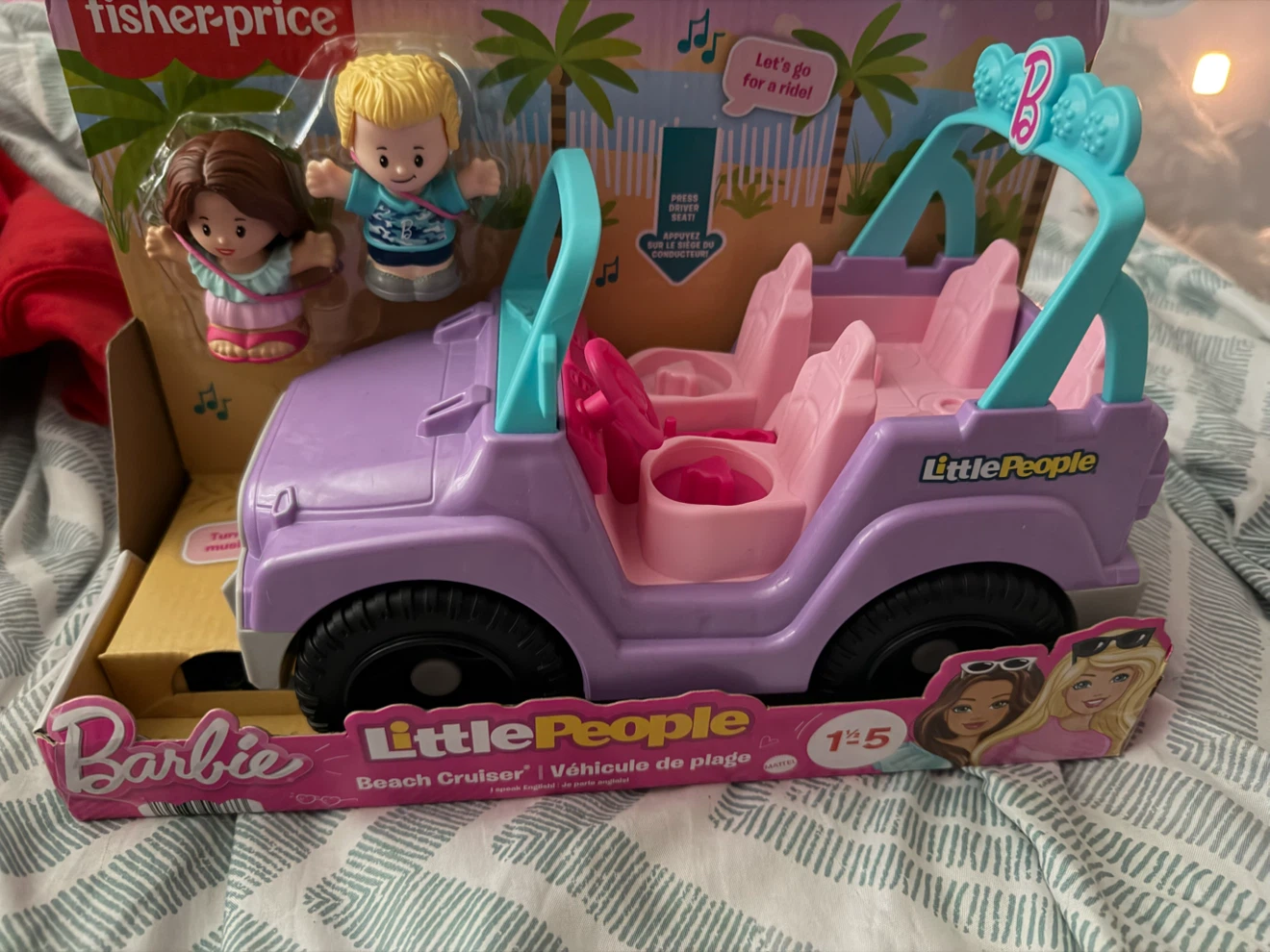 Fisher-Price Little People Barbie Beach Cruiser