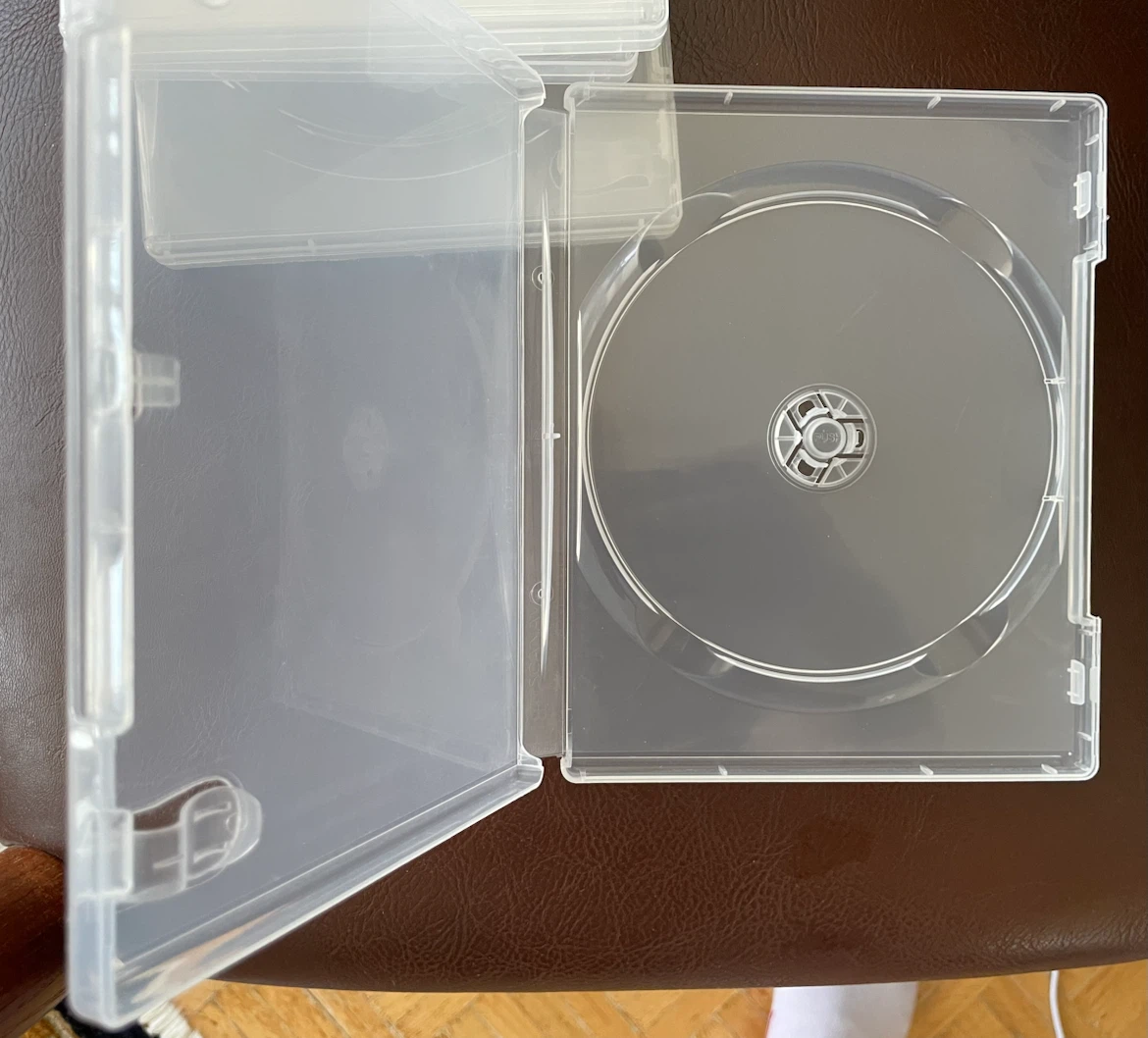 Lot of 4 X 4K Criterion Collection Clear Single Cases - photo 2