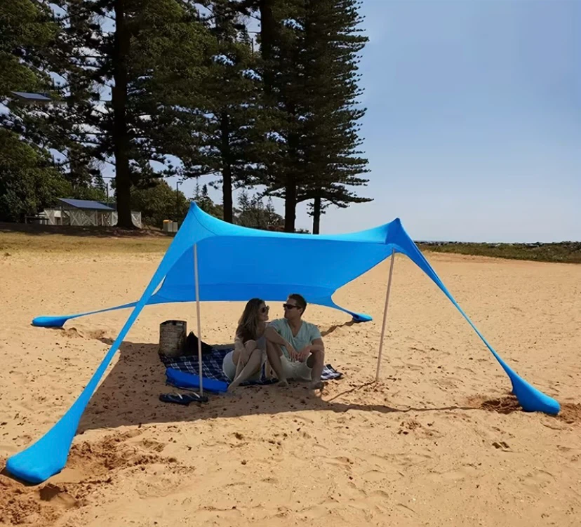 Blue Beach Tent Sun Shelter
