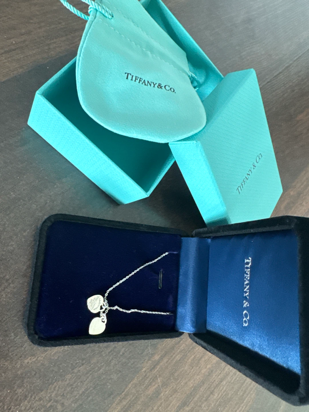 Tiffany & Co. Double Heart Necklace - photo 3