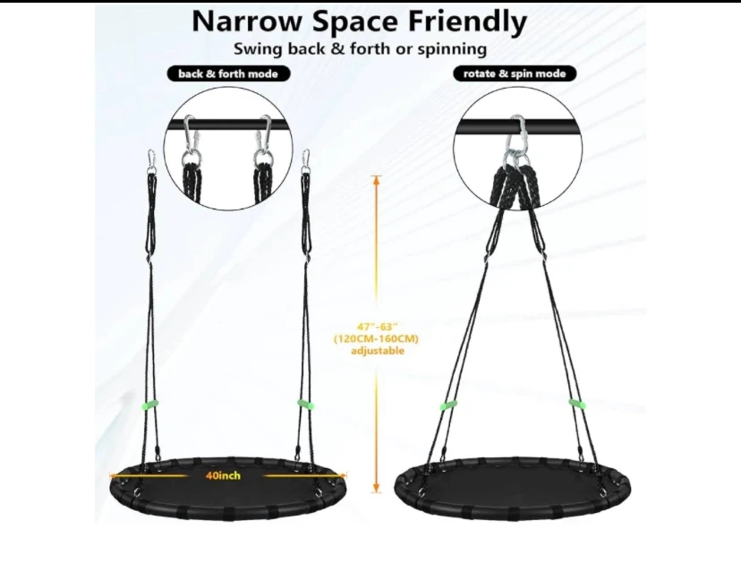 Round Tree Swing