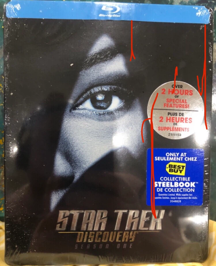 Star Trek Discovery Season One Blu-ray Steelbook