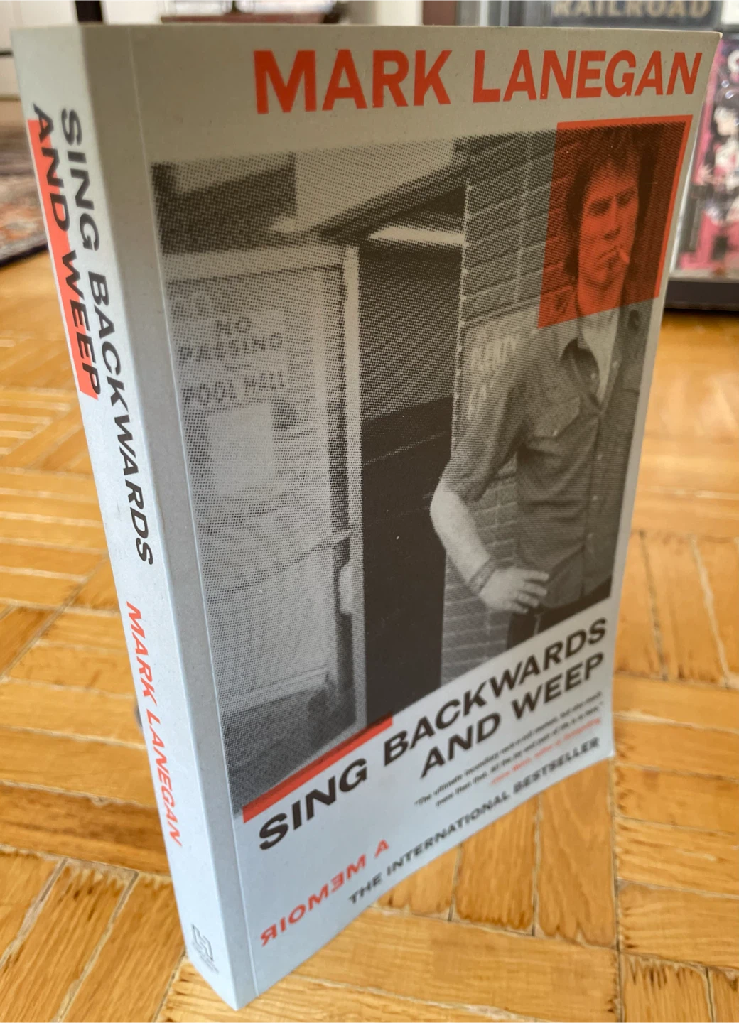 Mark Lanegan Sing Backwards And Weep Book