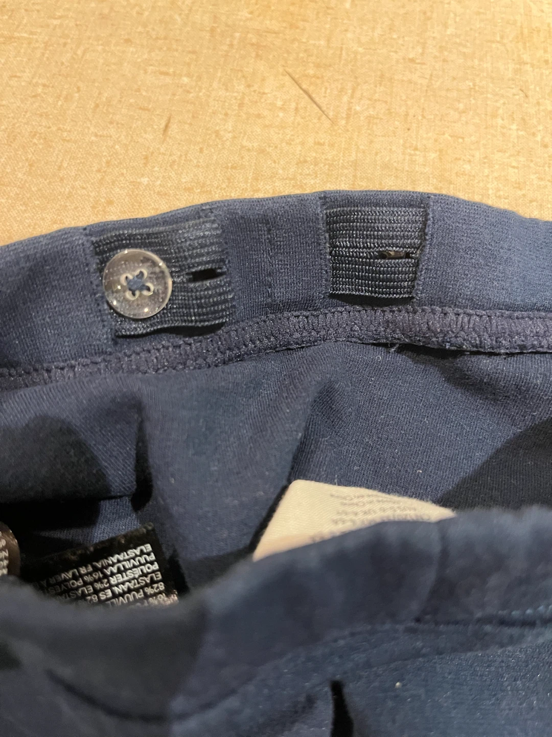 H&M Navy Blue Skirt, adjustable waist - photo 2