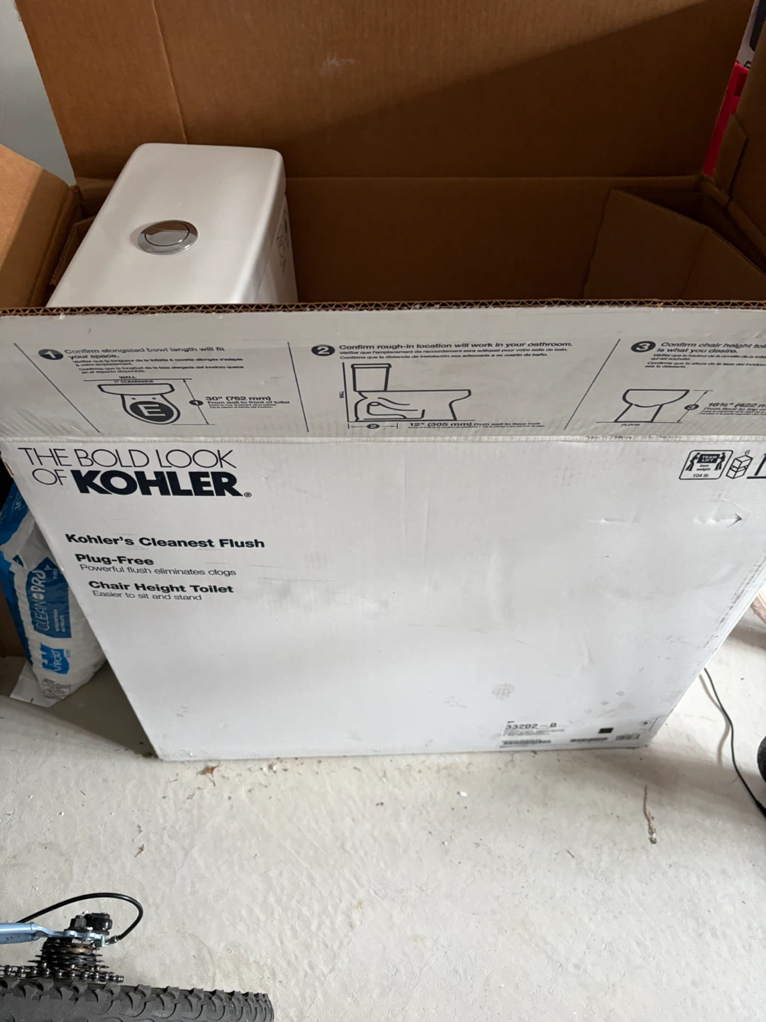 Kohler Elliston Complete Solution Toilet - photo 2