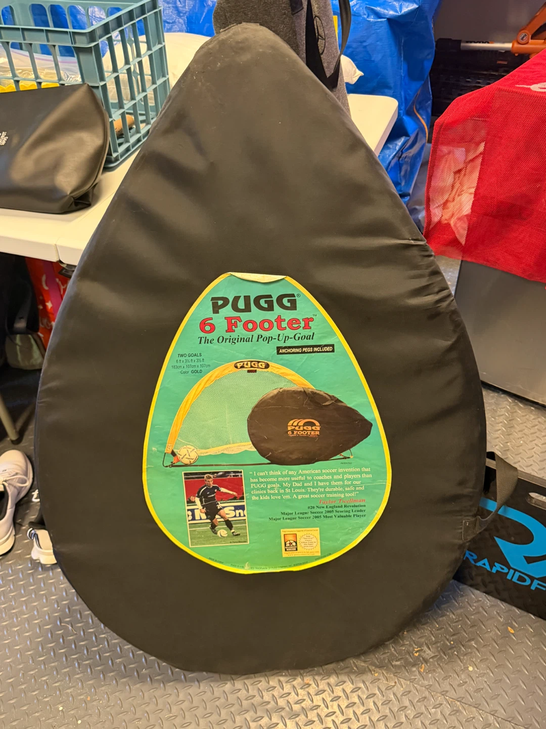 Pugg 6 Footer Pop-Up Soccer Goal