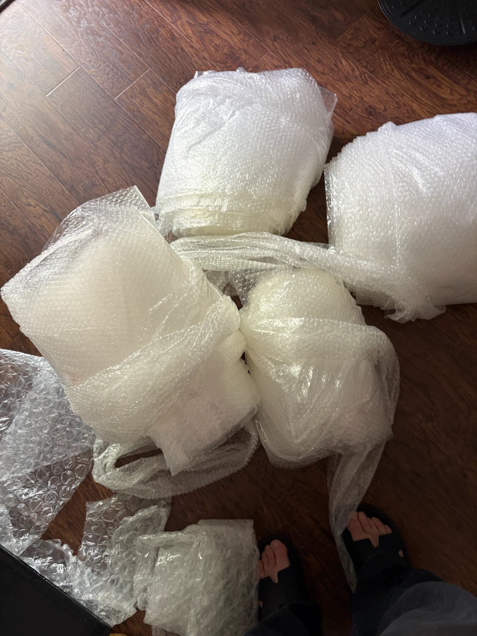 Bubble Wrap for Packing and Moving