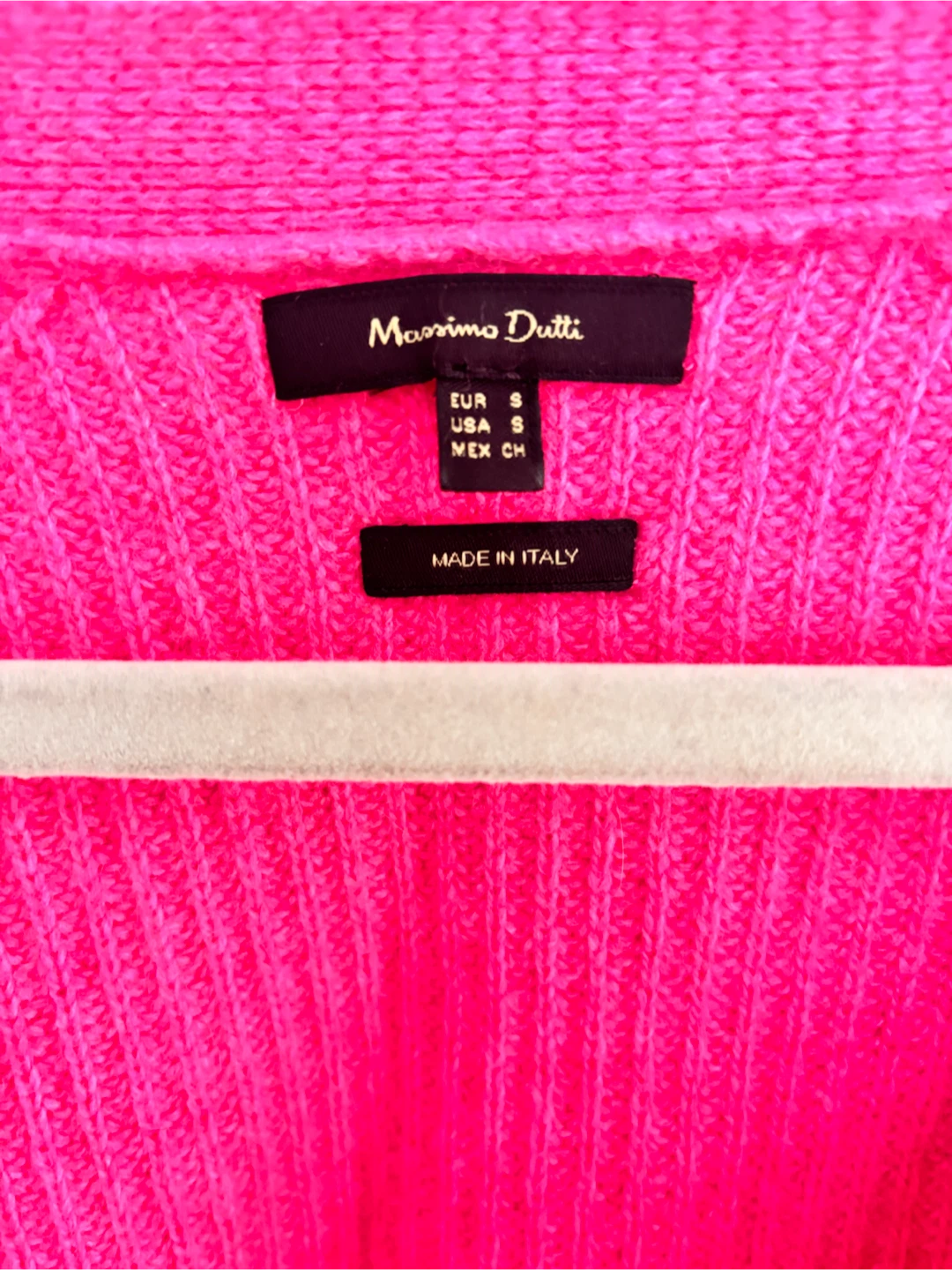 Massimo Dutti Pink Knit Cardigan - photo 2