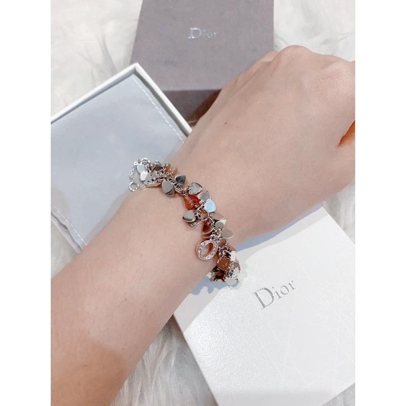Dior Charm Bracelet with Heart Charms - photo 2
