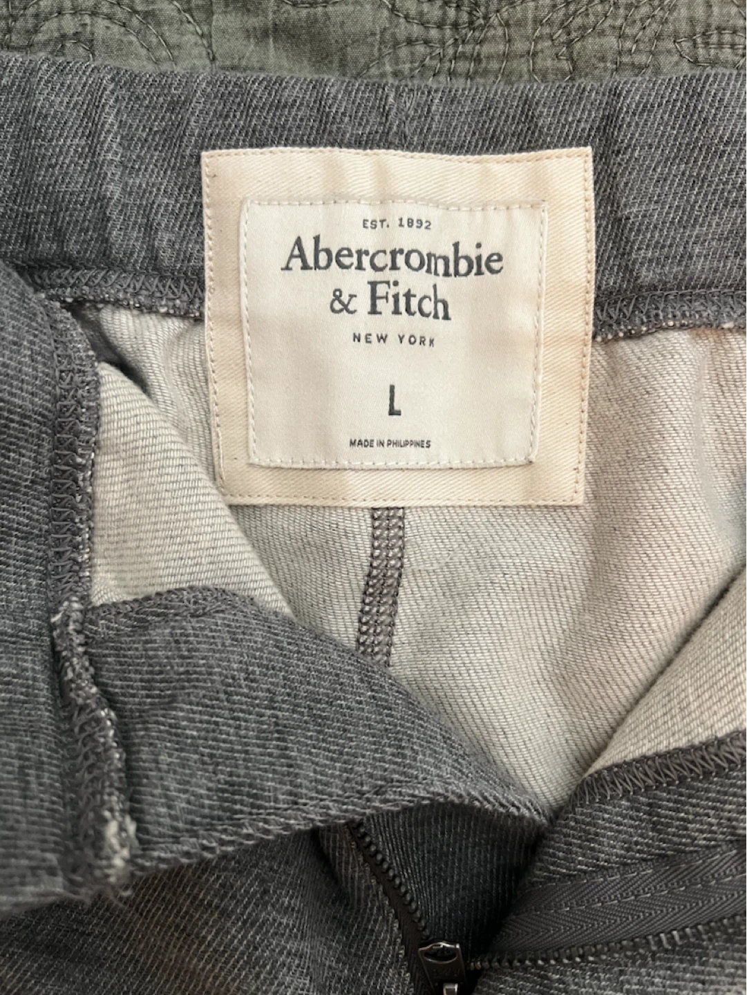Abercrombie & Fitch Grey Joggers Size L - photo 2