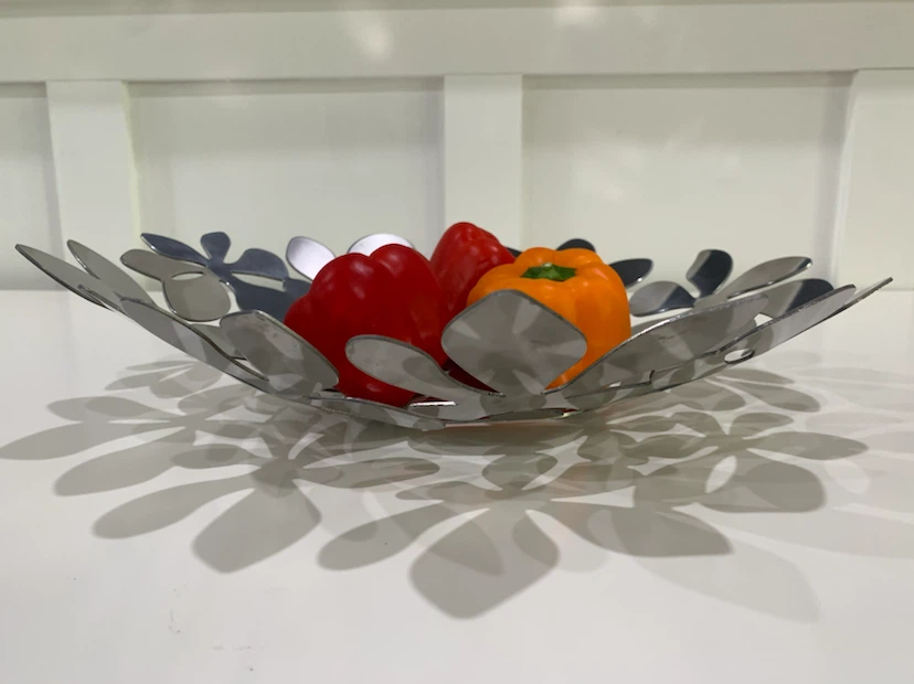 Decorative Metal Fruit Bowl - photo 2