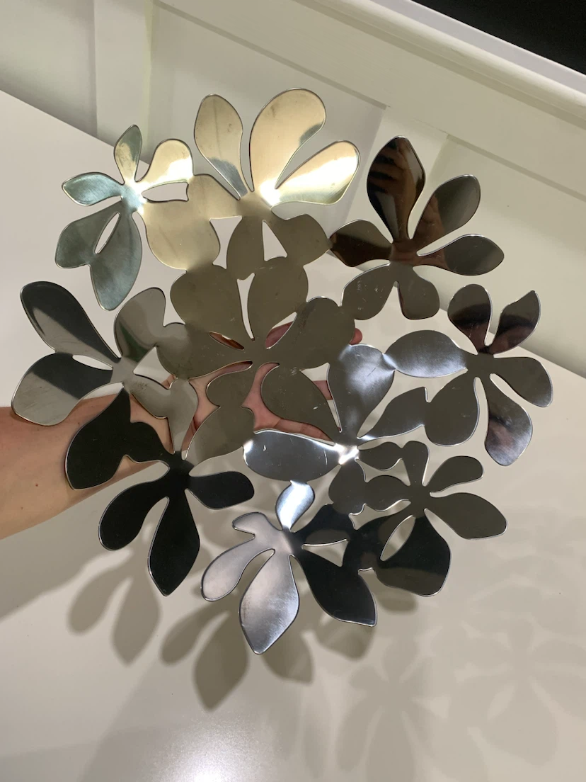 Decorative Metal Fruit Bowl - photo 3