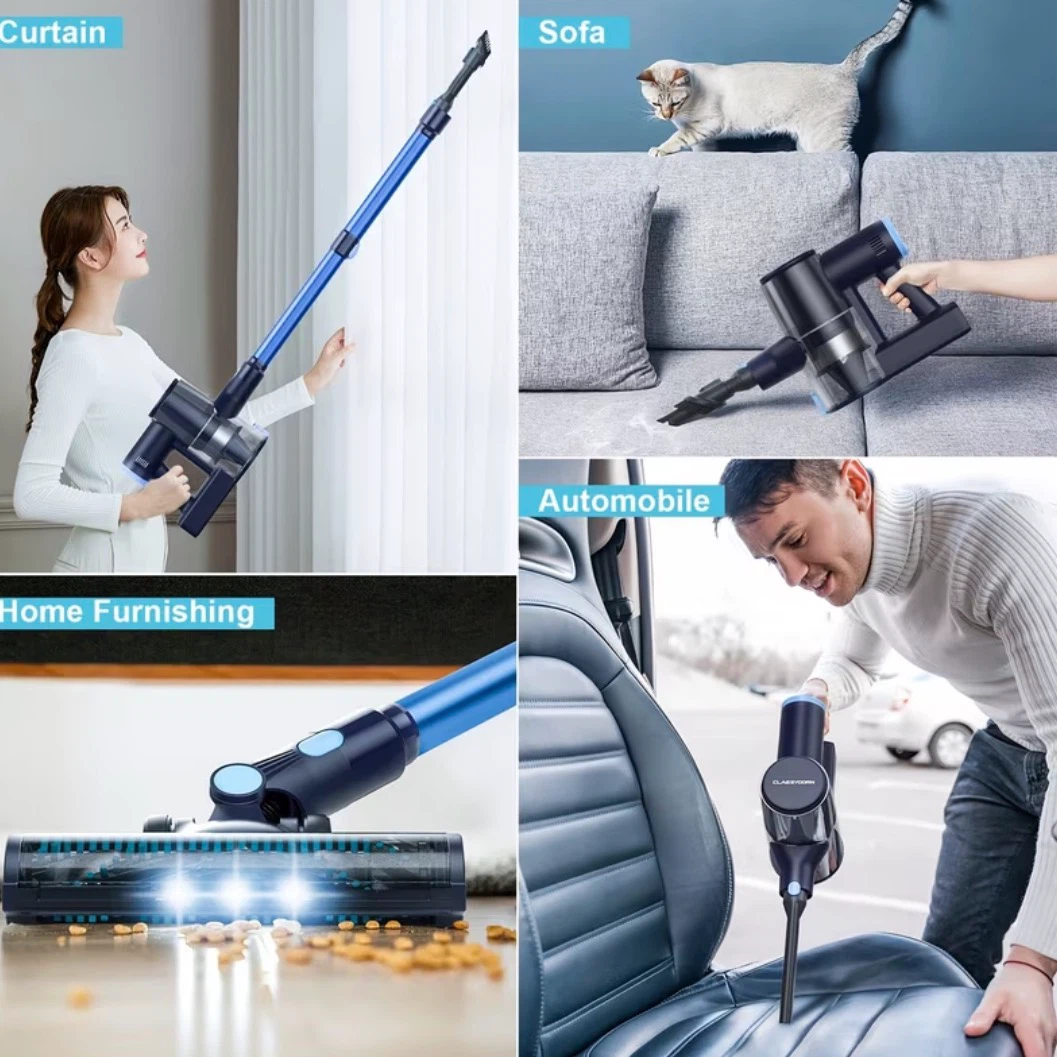CLAESYOORN P10 Cordless Vacuum Cleaner - Blue - photo 3