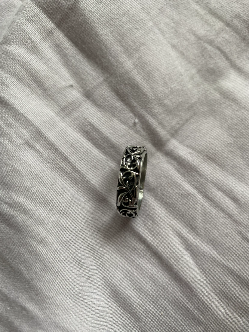 Chrome Hearts Silver Engraved Ring - photo 3