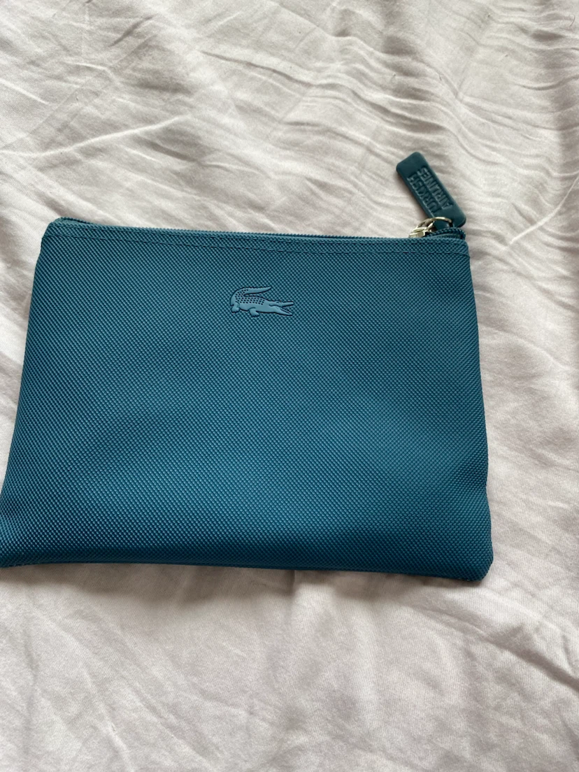 Teal Lacoste Pouch