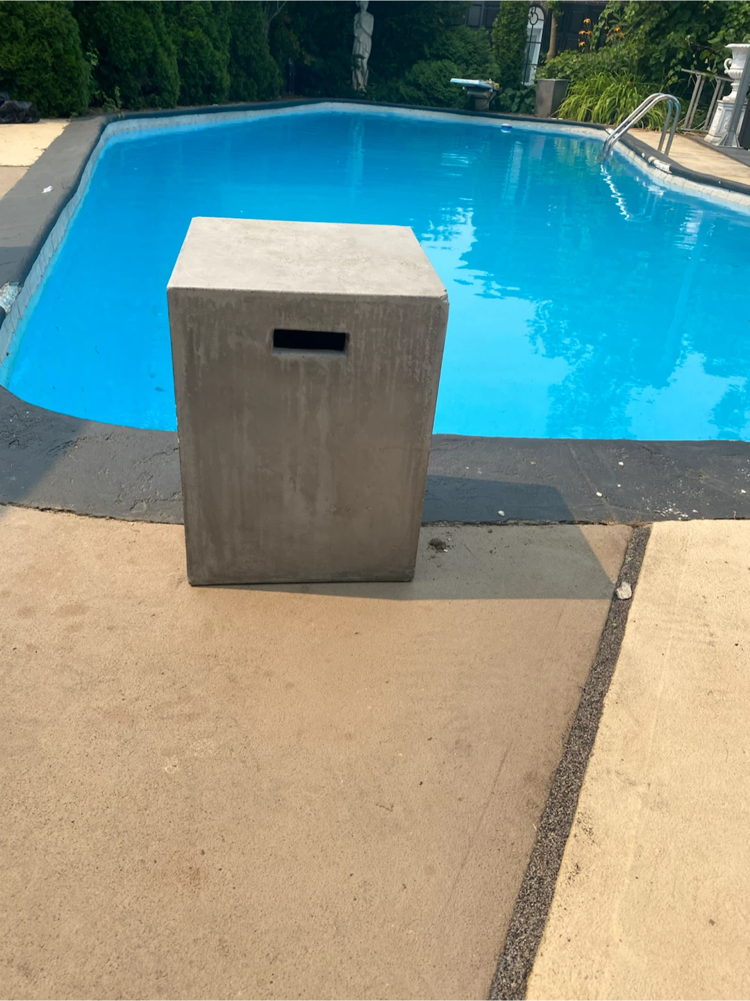 Concrete Planter / Side Table