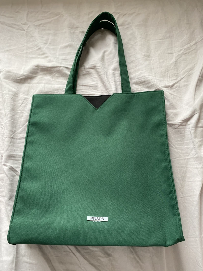 Prada Green Tote Bag