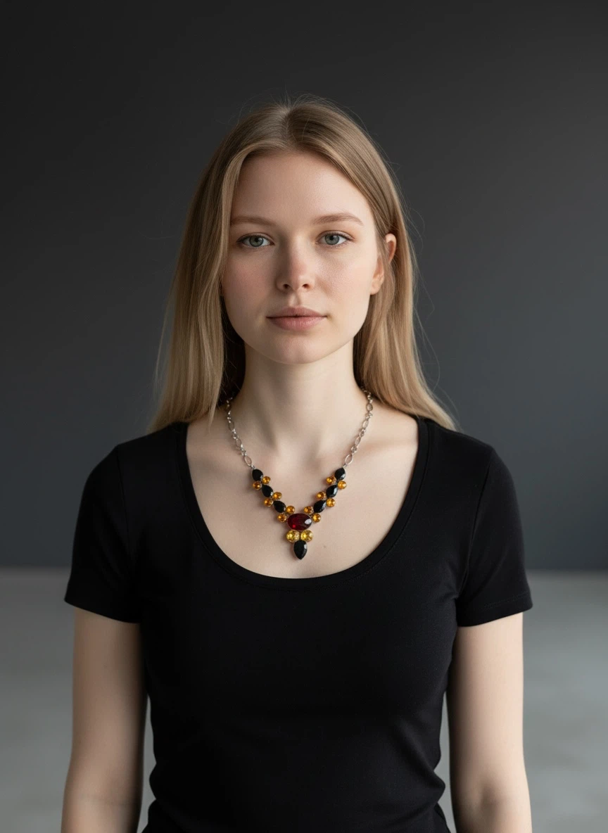 Statement Gem Necklace - photo 2